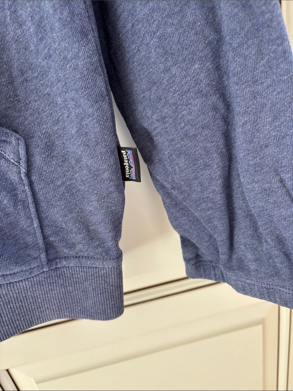 Patagonia Organic Cotton French Terry Blue Zip Hoodie Sweatshirt 52815 Womens XS - Picture 3 of 10